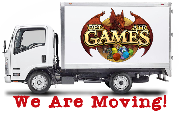 Bel Air Games is Moving